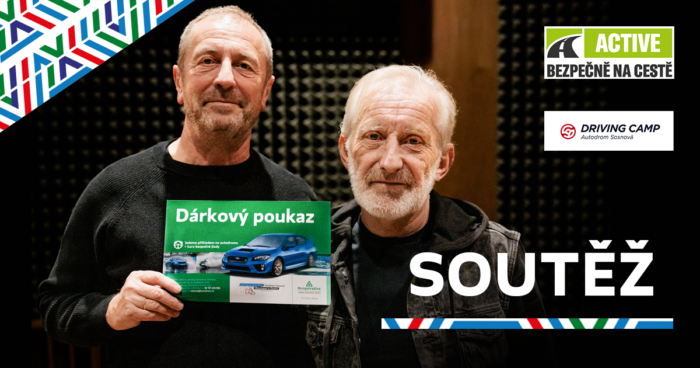 Soutěžte o&nbsp;poukázku na&nbsp;kurz bezpečné jízdy a&nbsp;vstupenky na&nbsp;koncert kapely Čechomor a&nbsp;Lucie Bílé!