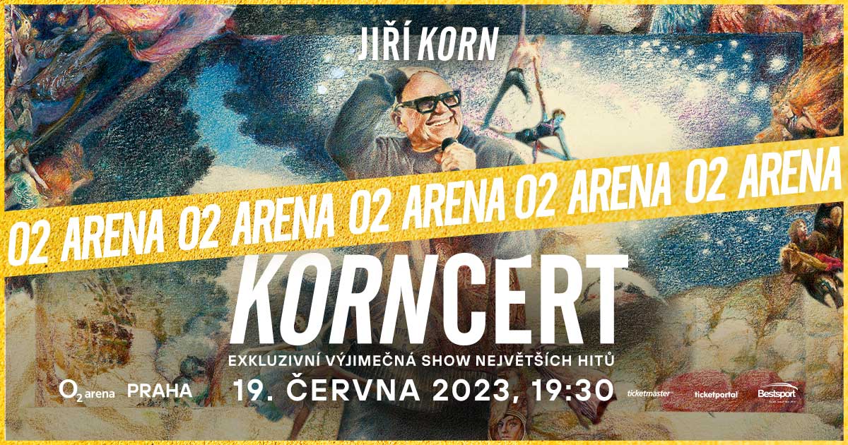 Soutěžte na Frekvenci 1 o vstupenky na koncert Jiřího Korna v 02 aréně!