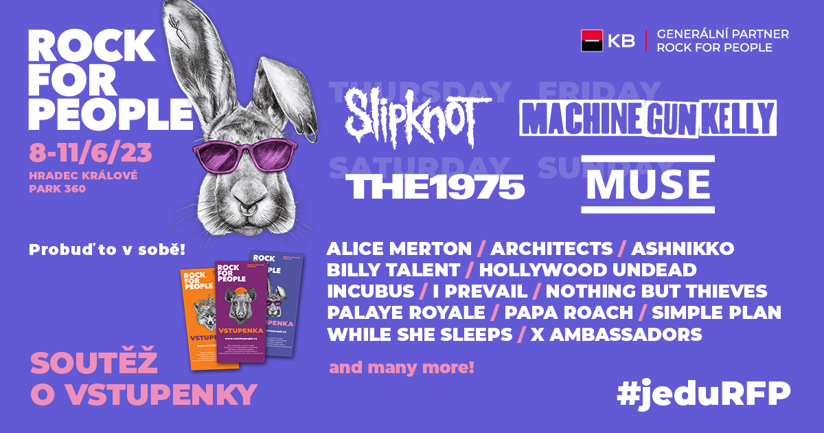 Frekvence 1 vás dostane na festival Rock for People!