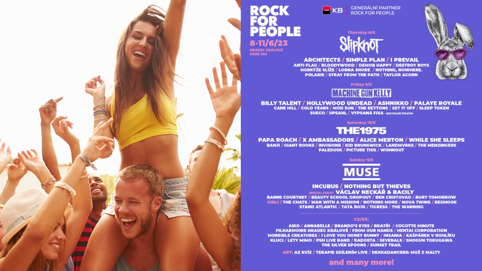 Co a&nbsp;kdo vás čeká na&nbsp;Rock for People? Letos to bude velká paráda!