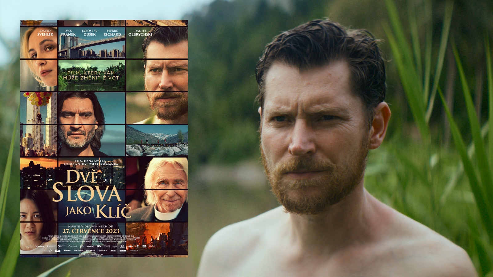 David Švehlík znovu jako Josef Formánek ve filmu podle jeho knihy Dvě slova jako klíč