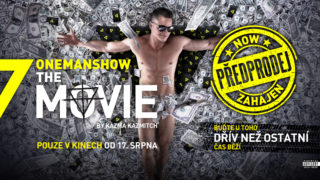 Kazma se svléknul a&nbsp;odstartoval předprodej lístků na&nbsp;premiéru filmu!