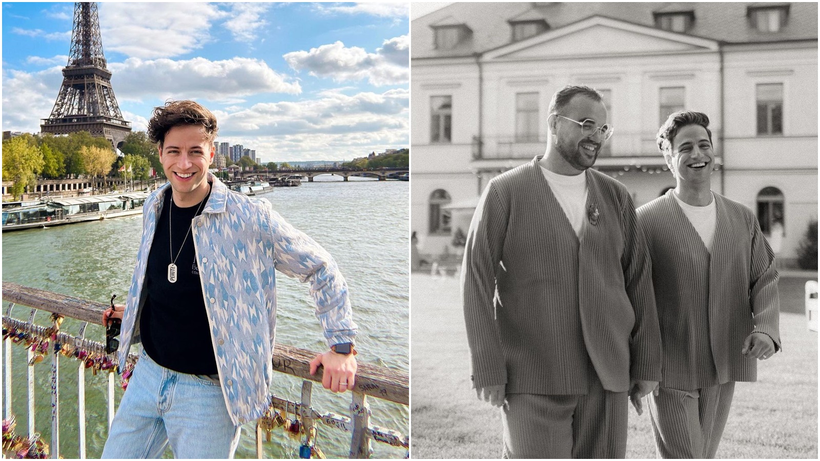 Milan Peroutka zveřejnil fotografie ze svatby a&nbsp;otevřeně promluvil o&nbsp;své orientaci: Nejtěžší bylo si to přiznat