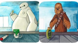 Co by asi kupovaly Disney postavy v&nbsp;supermarketu? Tyhle obrázky to říkají jasně