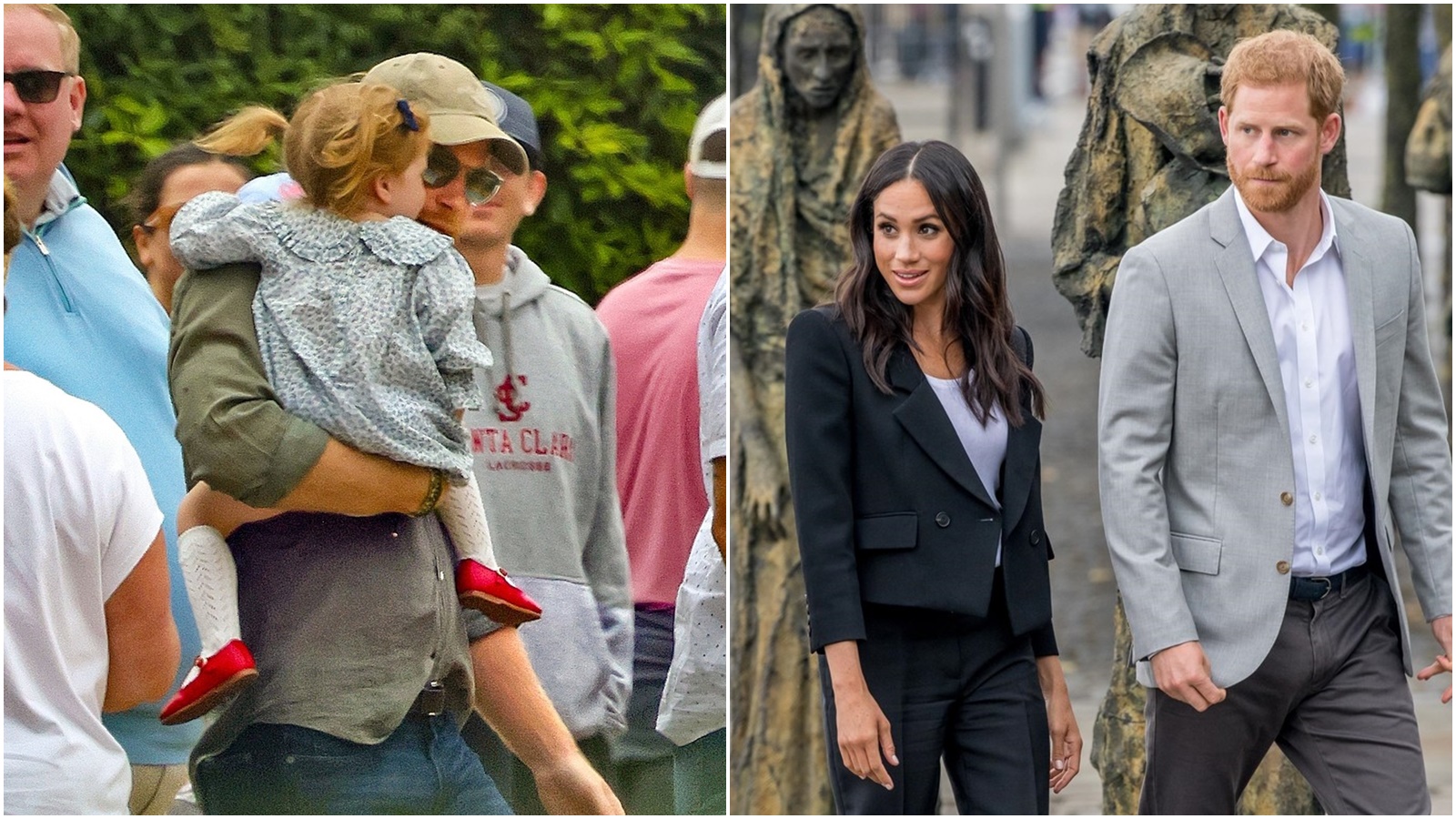 Princ Harry se objevil na&nbsp;veřejnosti s&nbsp;malou Lilibet. Je to celý tatínek