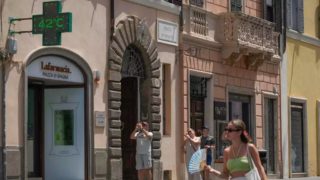 V Římě padl teplotní rekord: Naměřili tam neuvěřitelných 41,8 stupně