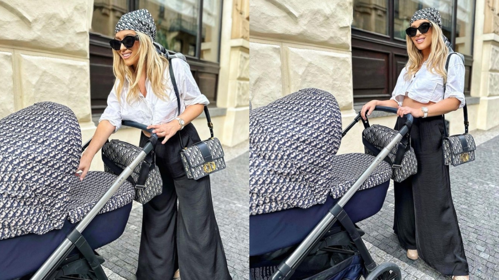 Dominika Myslivcová předvedla výbavu a&nbsp;ohoz za 360 tisíc. Se synem vyrazila na&nbsp;první procházku