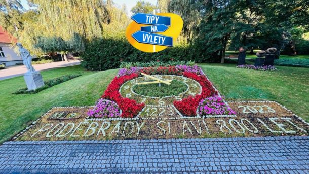 Kdo se nevyfotil u&nbsp;květinových hodin, ten jako by v&nbsp;Poděbradech ani nebyl