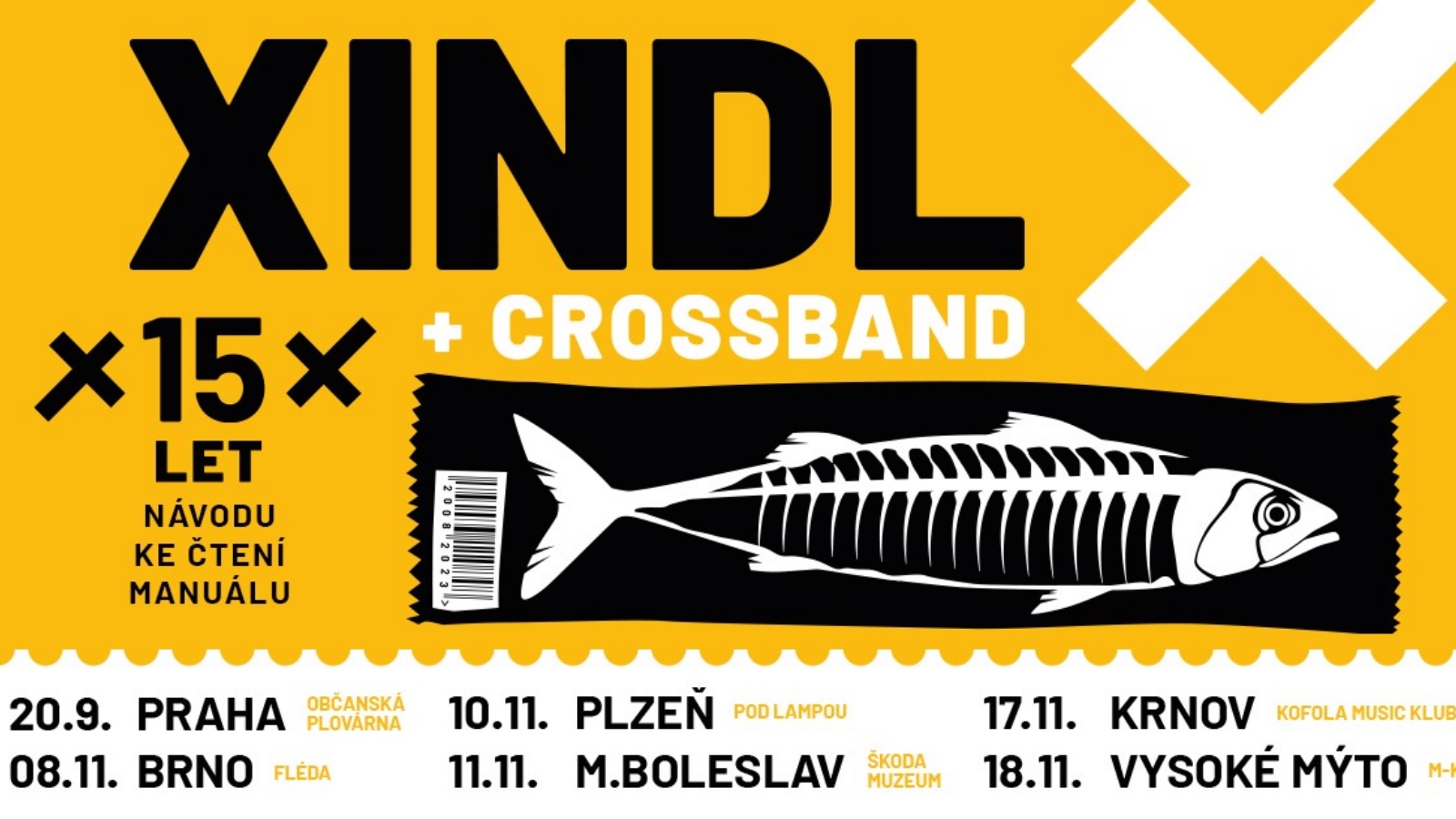 Pojďme všichni na&nbsp;Xindla X! Oblíbený zpěvák zve na&nbsp;koncertní turné