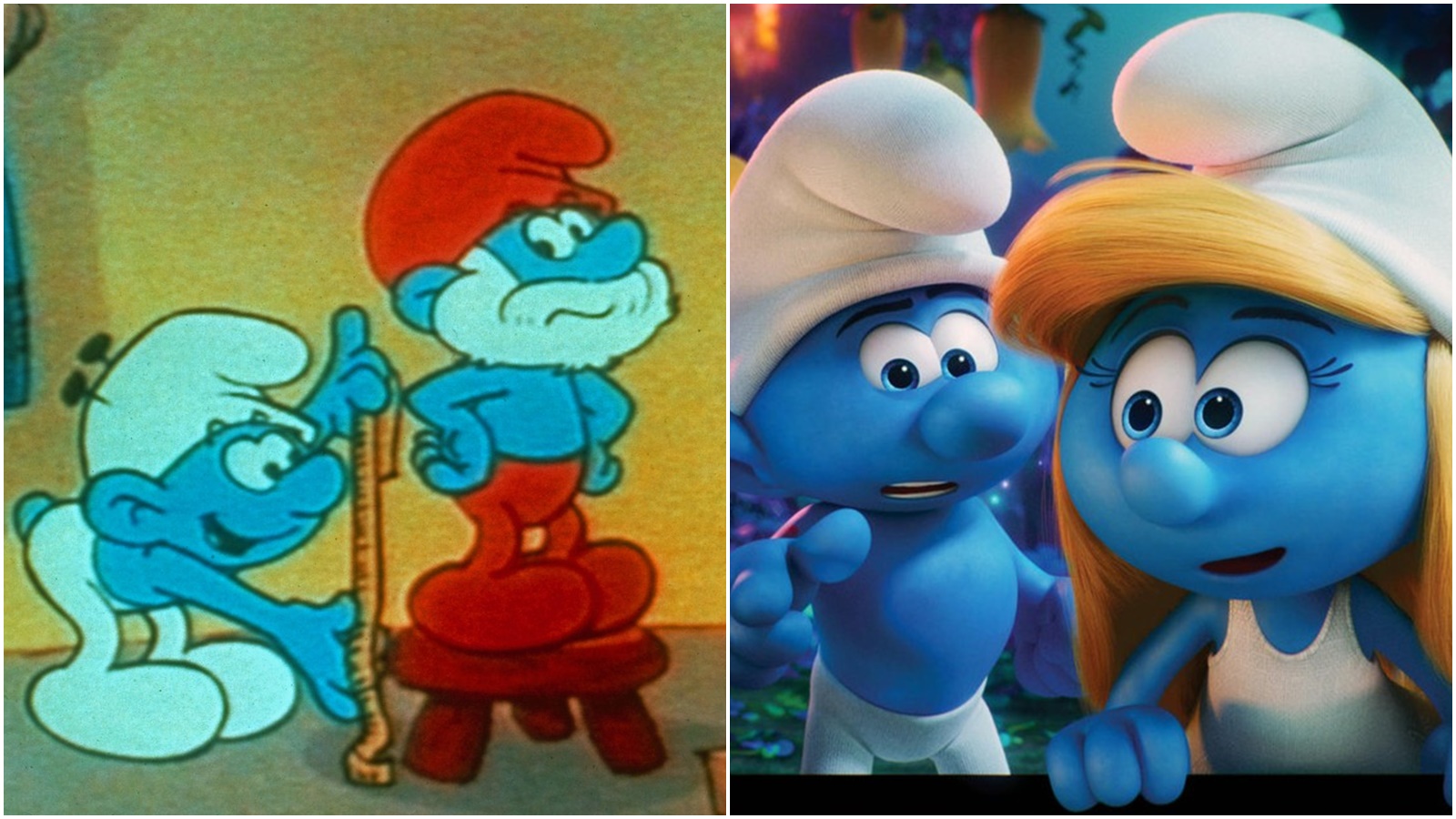 Šmoulí rodinka slaví! Gargamel se ji snaží dopadnout už 65 let