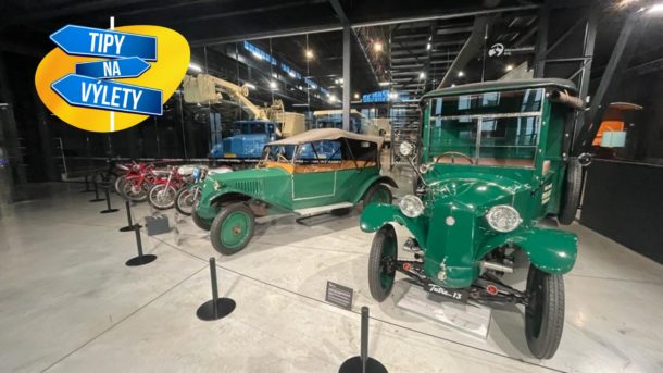 Brm, brrrm! Náklaďáky Tatra vždy fascinovali každého kluka. Hromadu jich najdete v&nbsp;Kopřivnici