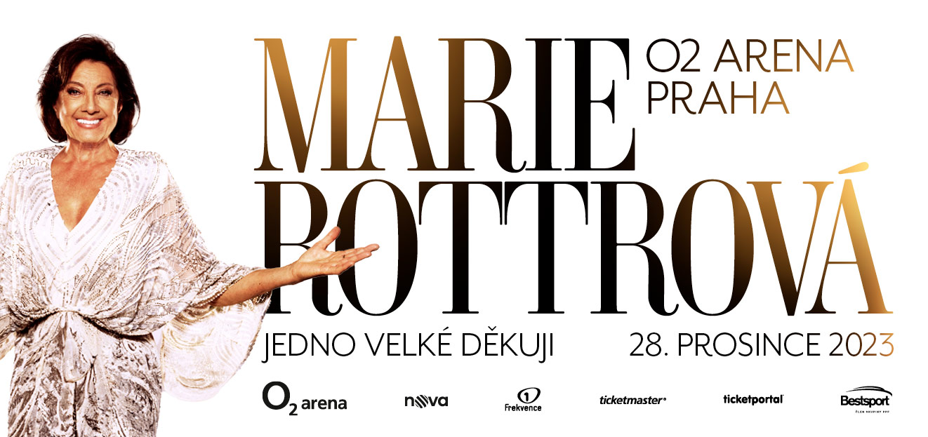 Soutěžte na Frekvenci 1 o vstupenky na koncert Marie Rottrové v 02 aréně!