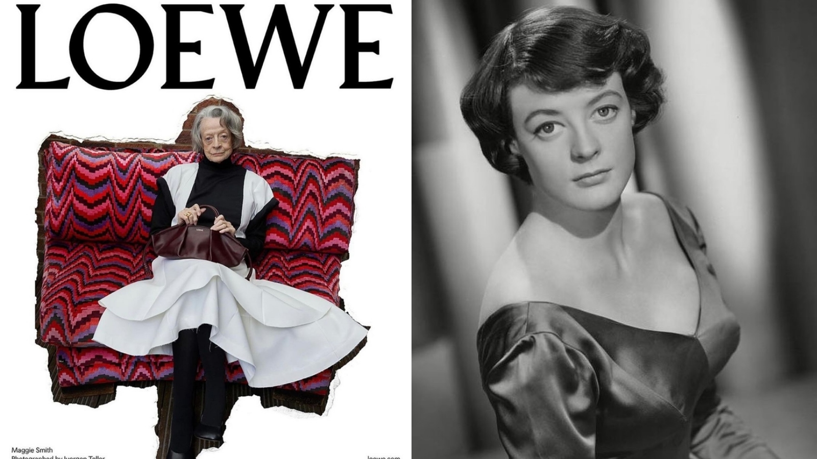 Profesorka McGonagallová jako modelka! Maggie Smith se v&nbsp;89 letech stala tváří nové kampaně