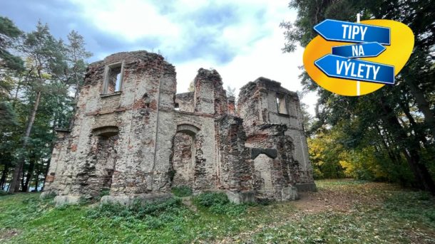 Krásný letohrádek po&nbsp;kterém zbyla jen zřícenina Belveder najdete na&nbsp;kopci Vysoká