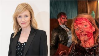 Anna Geislerová šokovala fanoušky fotografií od krve. Naštěstí se jednalo jen o&nbsp;pozvánku na&nbsp;nový thriller