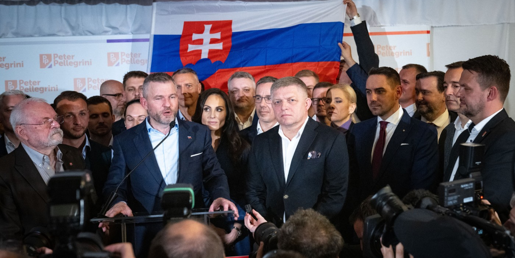 Pellegrini ve slovenských prezidentských volbách zvítězil nad Korčokem