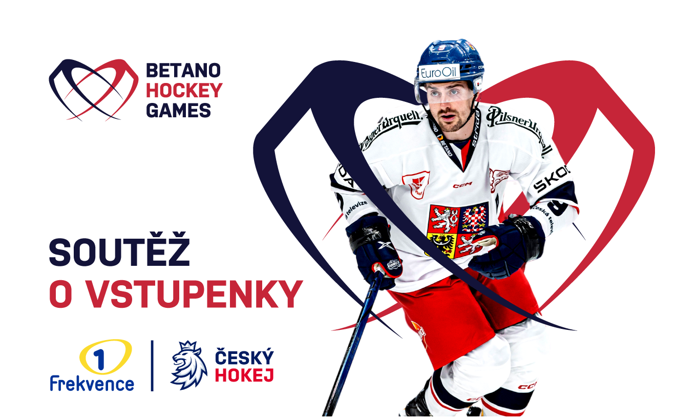 Vyhrajte na Frekvenci 1 vstupenky na Betano Hockey Games v Brně!