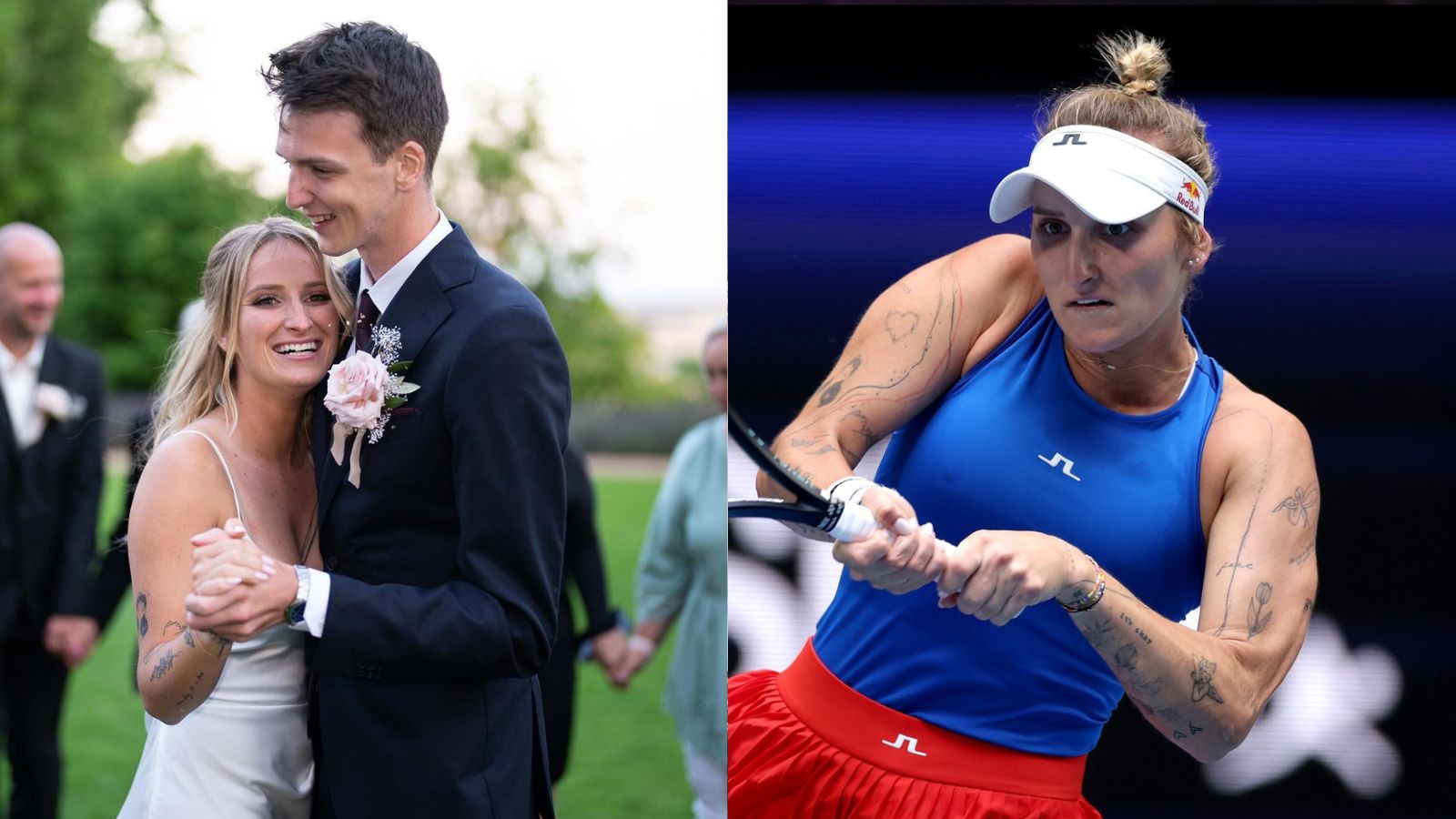 Tenisová jednička Markéta Vondroušová se po&nbsp;dvouletém manželství se Štěpánem Šimkem rozvádí