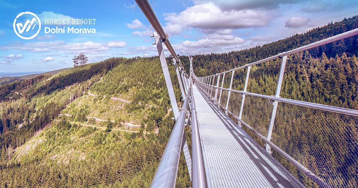 Soutěžte o vstup na nejdelší visutý most na světě Sky Bridge 721 v Horském resortu Dolní Morava
