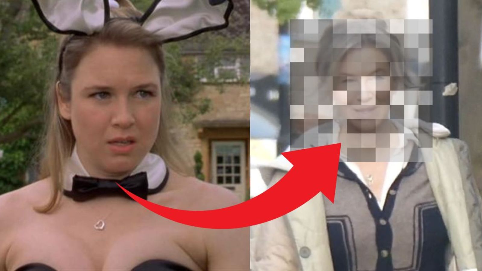 Zestárlou Bridget Jones už nadváha netrápí! Renée Zellweger na&nbsp;prvních fotografiích z&nbsp;natáčení nového dílu