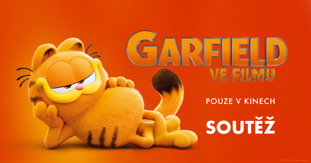 Soutěžte na Frekvenci 1 o vstupenky do kina a další skvělé ceny – Garfield ve filmu!