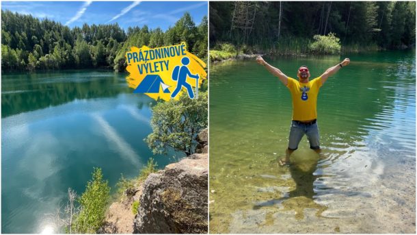Tipy na&nbsp;výlet: Průzračně čistá voda i&nbsp;místo k&nbsp;odpočinku. V&nbsp;zatopeném lomu Kernberg si najdou to svoje všichni