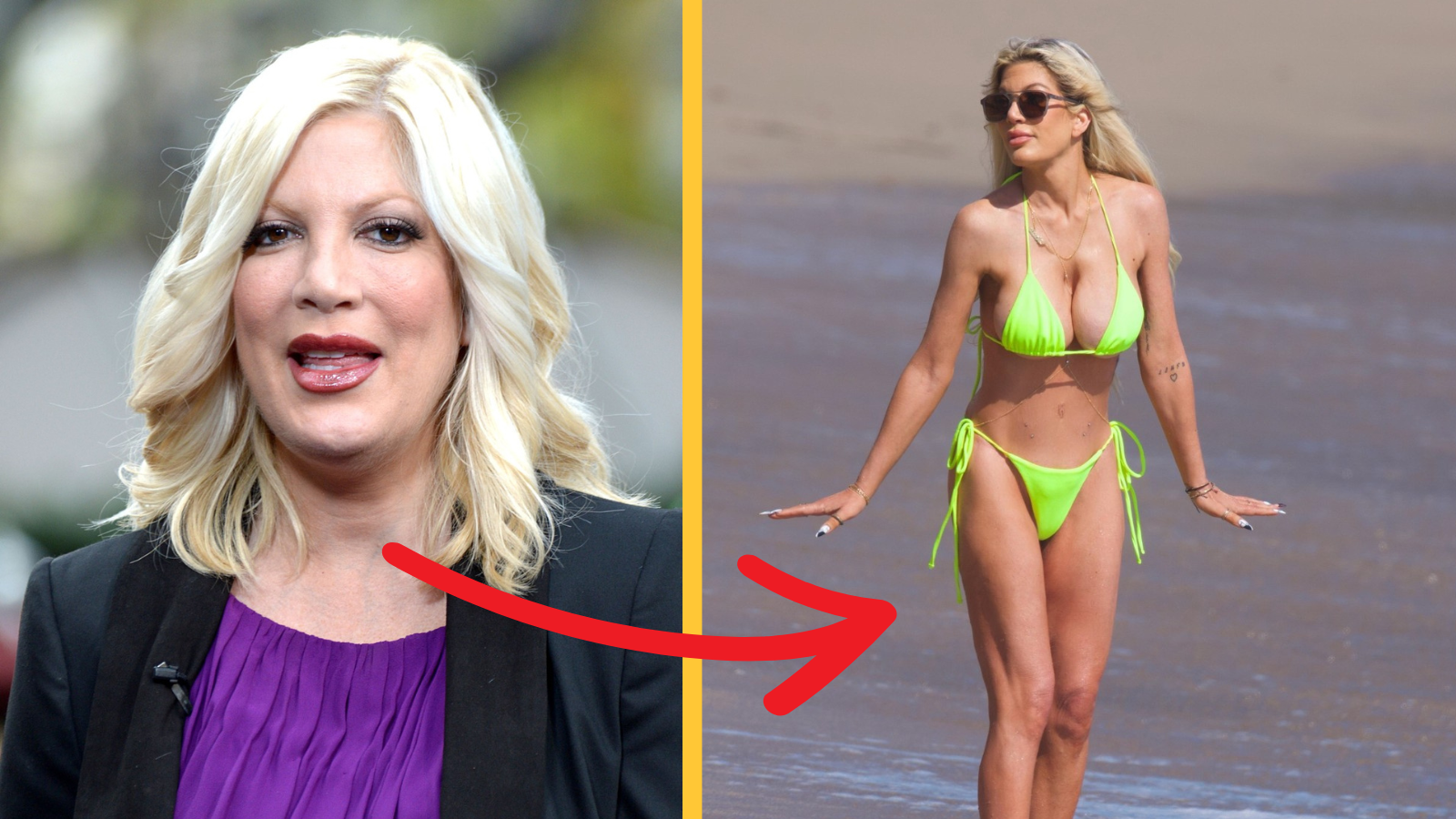 Tori Spelling převedla luxusní postavu. Věřili byste, že porodila pět dětí?