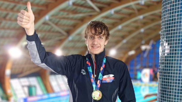 First gold for the Czech Republic! Blind David Kratochvíl swam a European record at the Paralympics