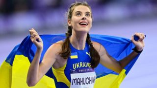 Ukrajinské atletce pomohl ke zlatu neobvyklý rituál, který předváděla mezi skoky