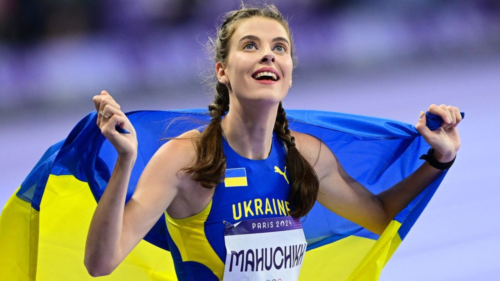 Ukrajinské atletce pomohl ke zlatu neobvyklý rituál, který předváděla mezi skoky