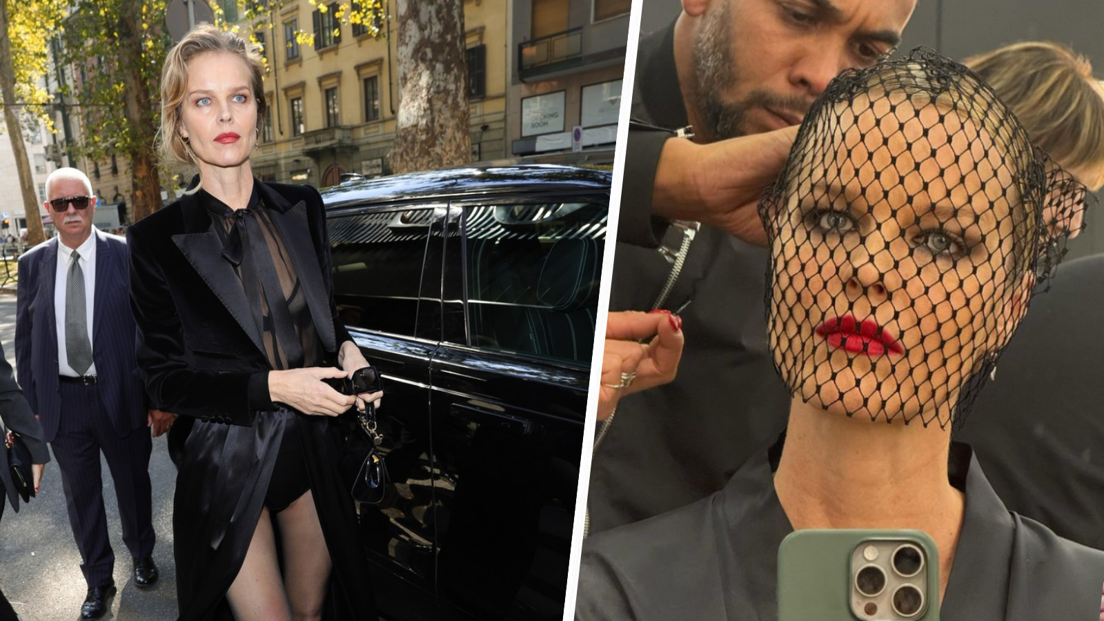 Eva Herzigová zářila na&nbsp;Fashion Weeku! Ukázala své slavné dlouhé nohy v&nbsp;oblečku Dolce & Gabbana