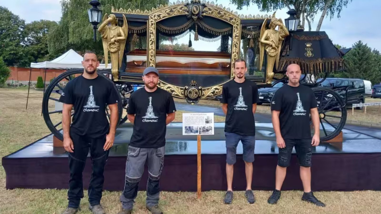 Zkušení olomoučtí hrobníci získali třetí místo na mezinárodní soutěži