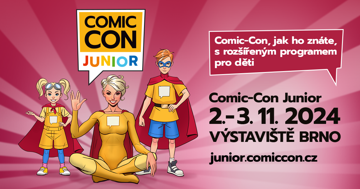 Soutěžte s&nbsp;projektem Bezpečně na&nbsp;cestě o&nbsp;vstupenky na&nbsp;festival Comic-Con Junior!