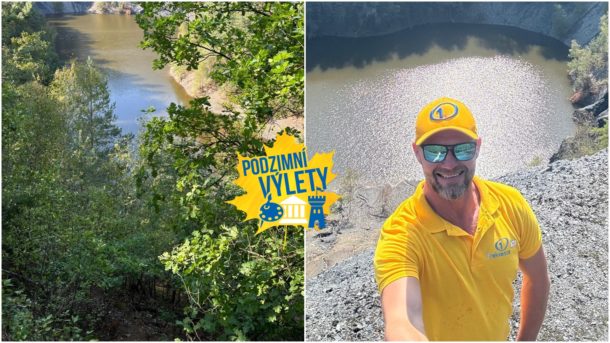 Podzimní tipy na&nbsp;výlety: Z&nbsp;kolébky chemického průmyslu vznikla památka v&nbsp;podobě Červeného jezírka