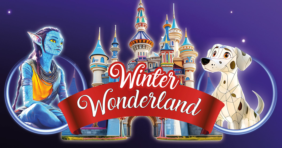 Vyhrajte vstupenky do největšího světelného zábavního parku Winter Wonderland a&nbsp;pohádkově zářivé dárky!
