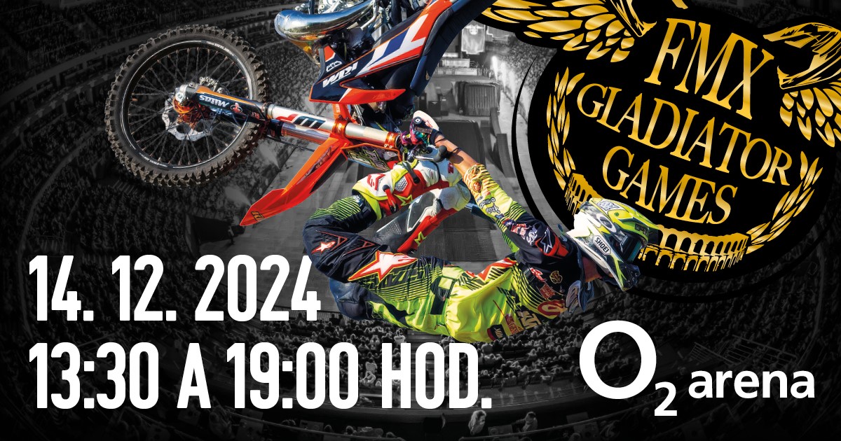 Vyhrajte na&nbsp;Frekvenci 1 vstupenky na&nbsp;největší adrenalinovou show roku FMX Gladiator Games!