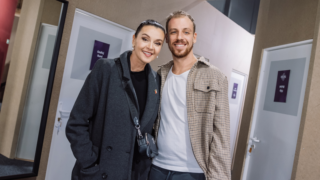 Iva Kubelková přišla pozdravit svého bývalého parťáka aneb Další várka fotografií ze zákulisí StarDance