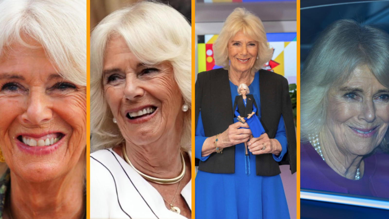 Královna Camilla je reklamou na dobrou náladu. Usmívá se vždy a všude