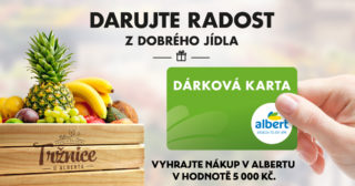 Vyhrajte nákup v&nbsp;Albertu v&nbsp;hodnotě 5&nbsp;000&nbsp;Kč!