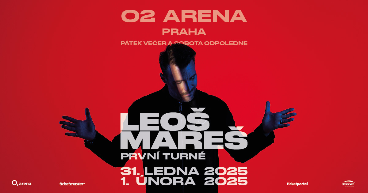 Soutěžte na&nbsp;Frekvenci 1 o&nbsp;vstupenky na&nbsp;koncert Leoše Mareše v&nbsp;02 aréně!