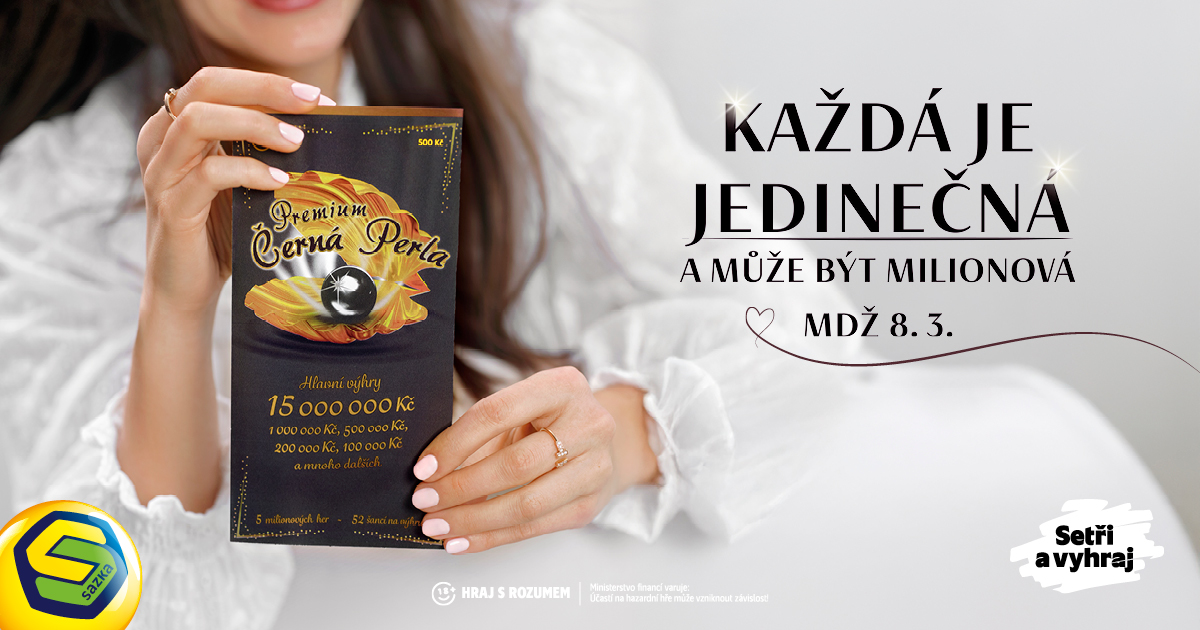 Soutěžte k&nbsp;příležitosti MDŽ o&nbsp;Premium Černou perlu