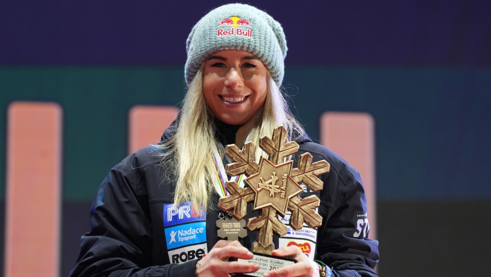 Ester Ledecká si dělá radost. Koupila si luxusní byt od fotbalisty Ujfalušiho