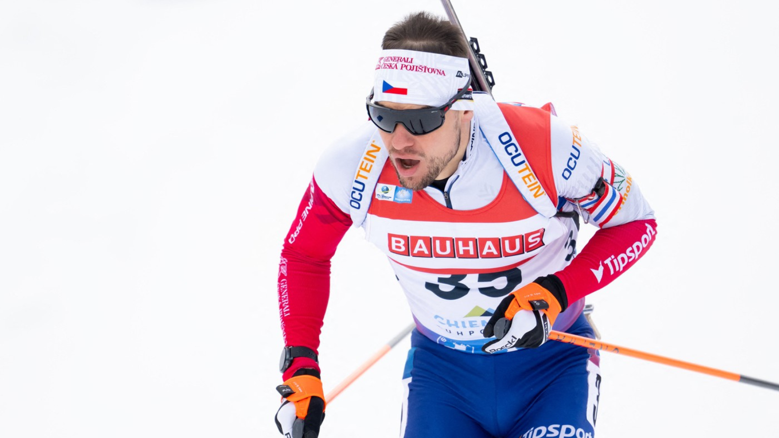 Čeští biatlonisté získali na&nbsp;MS stříbro ve smíšené štafetě. Krčmář předvedl skvělý finiš