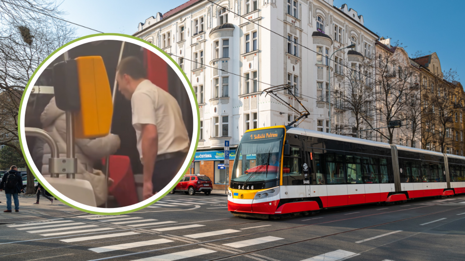 Šok v pražské MHD: Agresivní řidič tramvaje napadl ukrajinskou rodinu, DPP se omlouvá a slibuje důsledky
