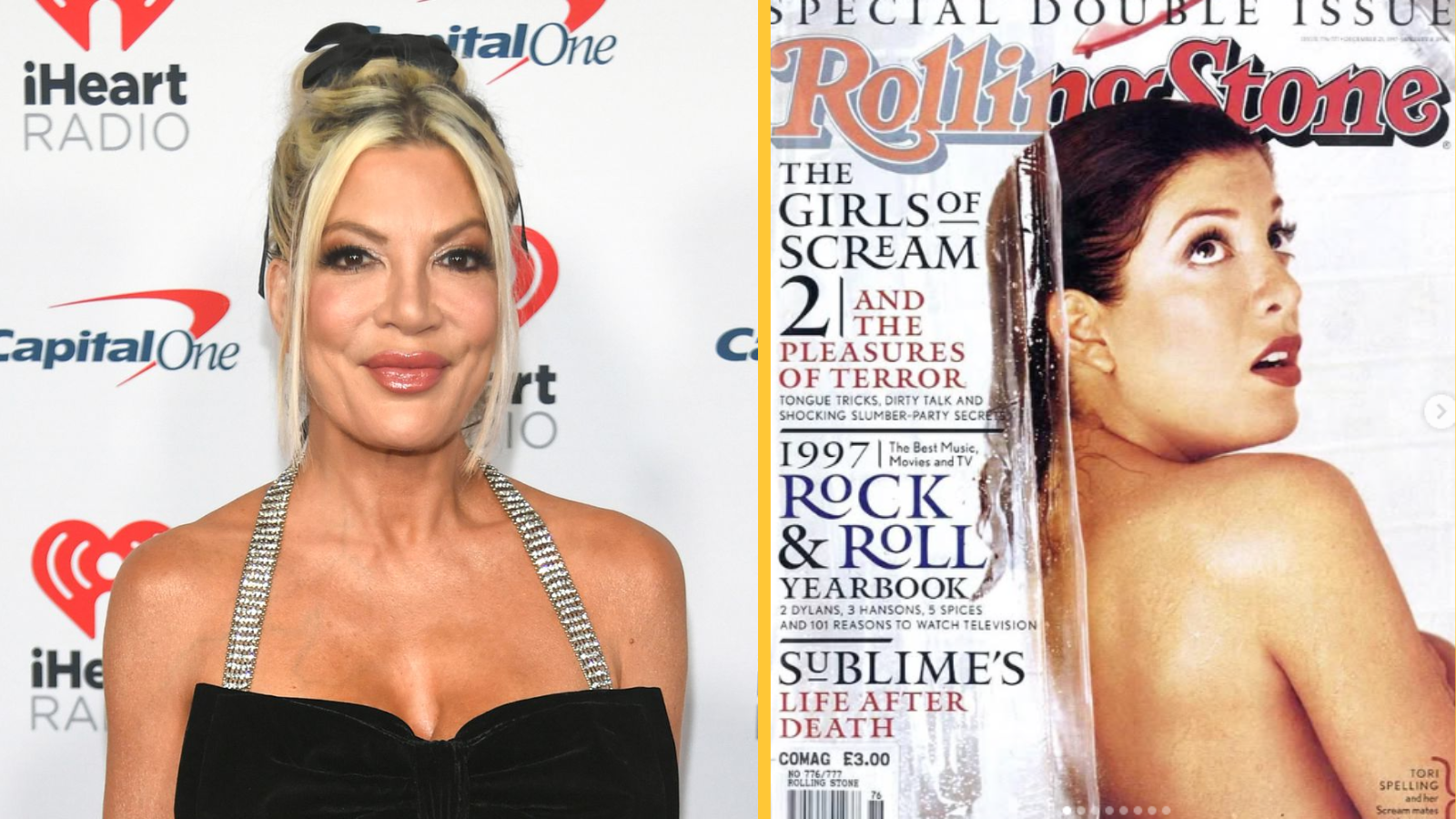 Nahá na obálce kvůli pár vteřinám ve Vřískotu 2! Tori Spelling se dodnes stydí, vyfoukla totiž obálku hlavní představitelce