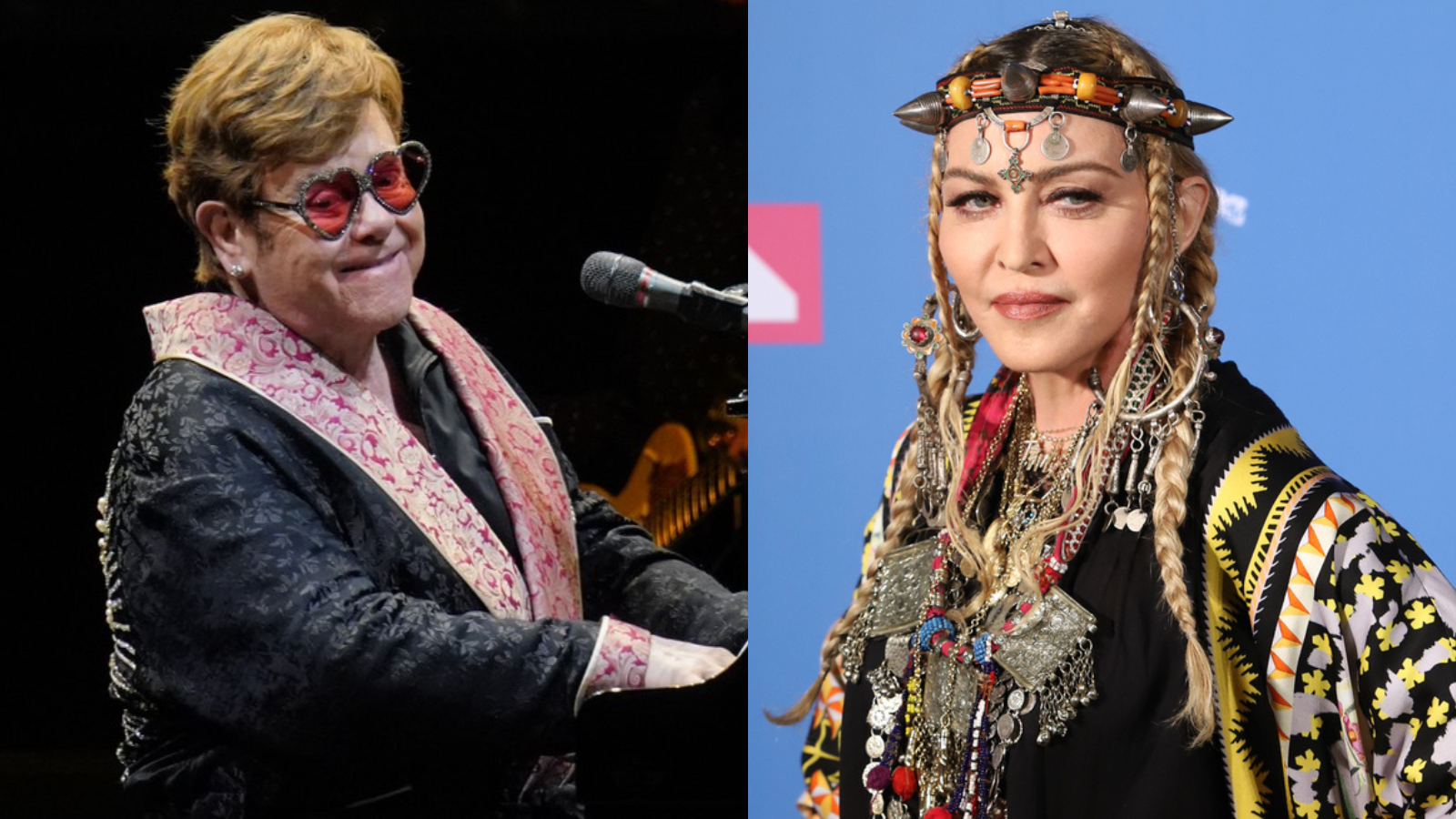 Zakopali válečnou sekyru! Madonna a Elton John se po více než 20 letech usmířili
