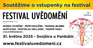 Soutěžte na&nbsp;Frekvenci 1 o&nbsp;vstupenky na&nbsp;Festival Uvědomění!