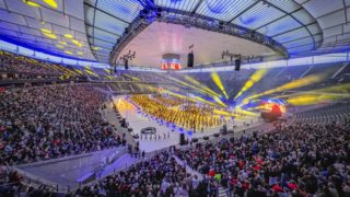 Frankfurt zažil hudební rekord – přes 1200 muzikantů na&nbsp;jednom pódiu