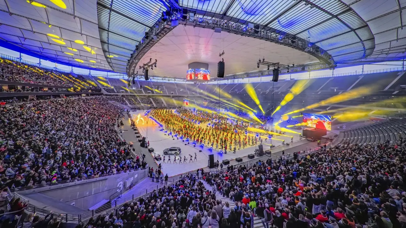 Frankfurt zažil hudební rekord – přes 1200 muzikantů na jednom pódiu