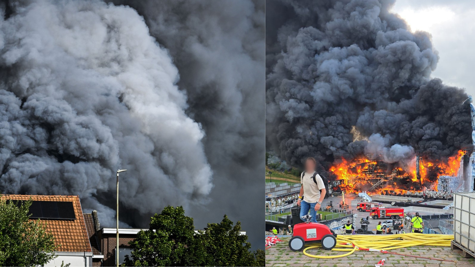 Hlavní pódium na&nbsp;Tomorrowlandu zachvátil požár. I&nbsp;přesto ale festival začne